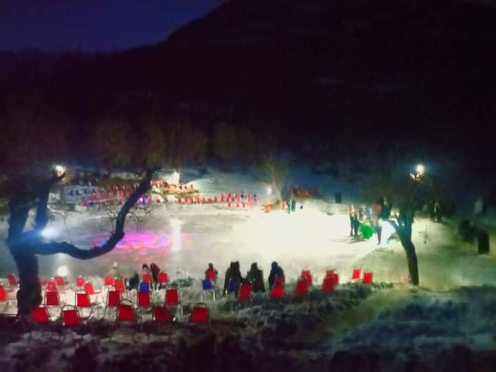 Our home is set for the big event. Happening for the first time in our home town. This is the most incredible thing happening around. We must appreciate the efforts and offer our full support to make this dream come true. Lets do it.👏
#wintersports
#Yasinvalley
#GilgitBaltistan.