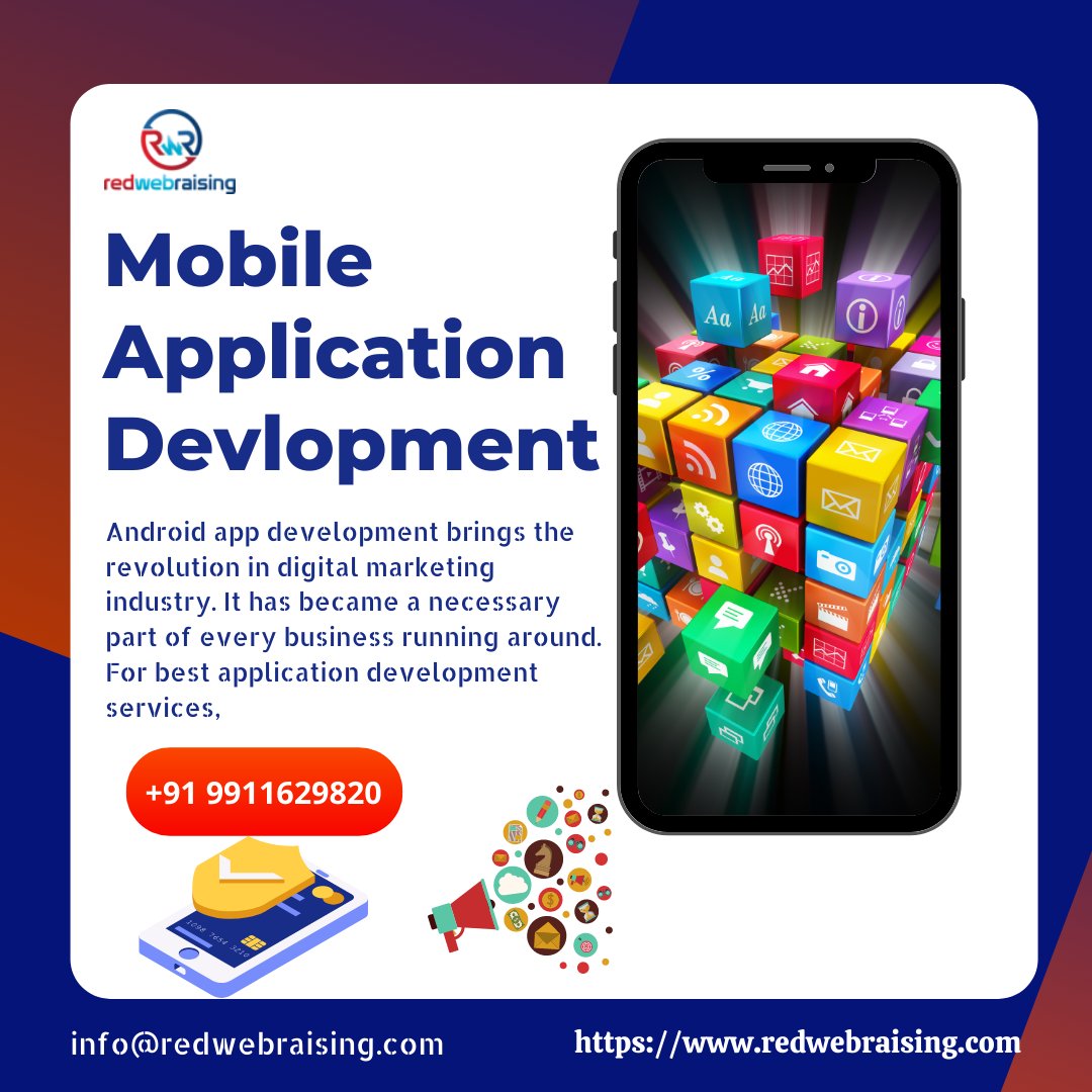 redwebraising's tweet image. #Android_app_development brings the #revolution in #digital_marketing industry. It has became a #necessary part of every business #running around. For best #application_development_services, just visit redwebraising.com