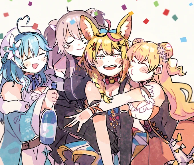 お誕生日おめでとう!!!これからもポルカちゃんがしあわせでいられるように祈っています。大好き❕❕

#絵まる
#ポルカおるか 
#尾丸ポルカ生誕祭 