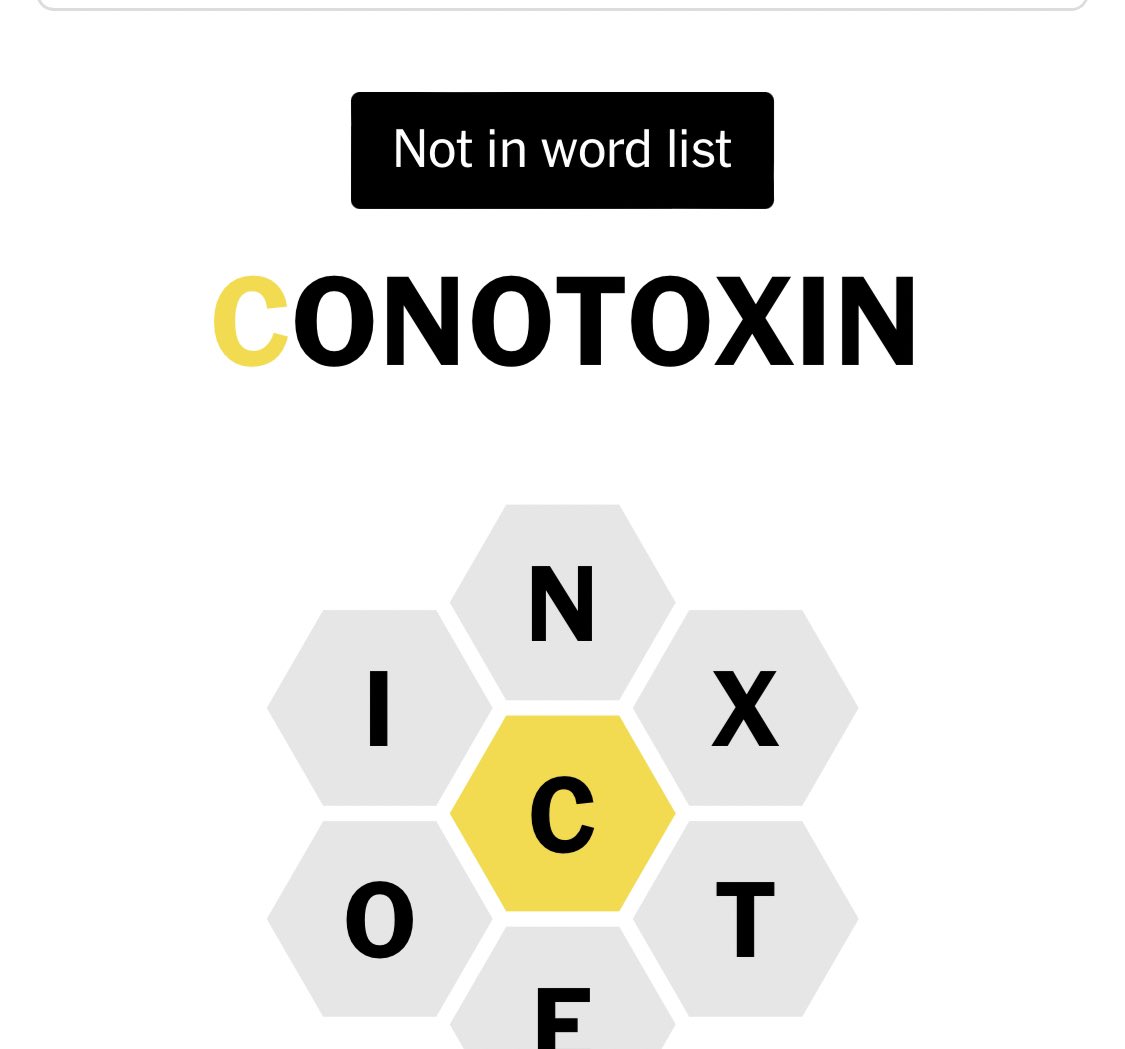 I need to stop expecting the NYT’s Spelling Bee game to validate my career in clinical #pathology