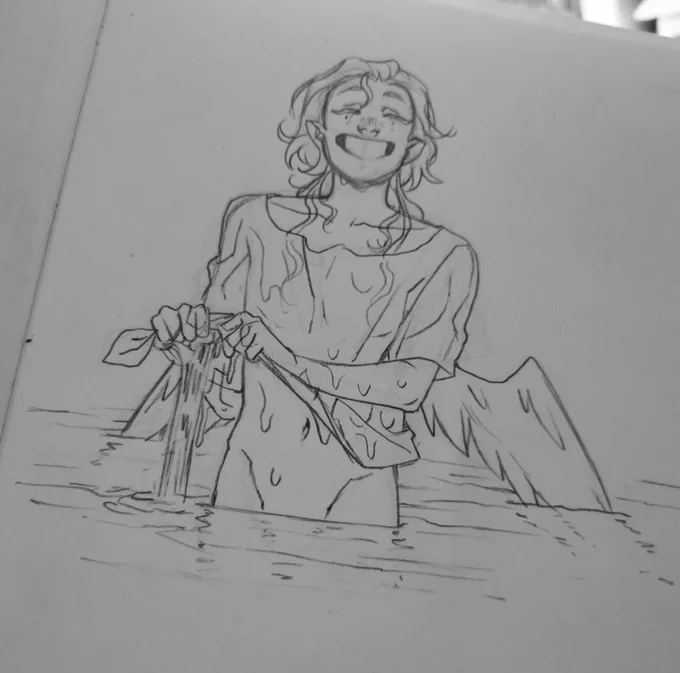 a few raphaël drawings i did while playing #dnd #CoS 