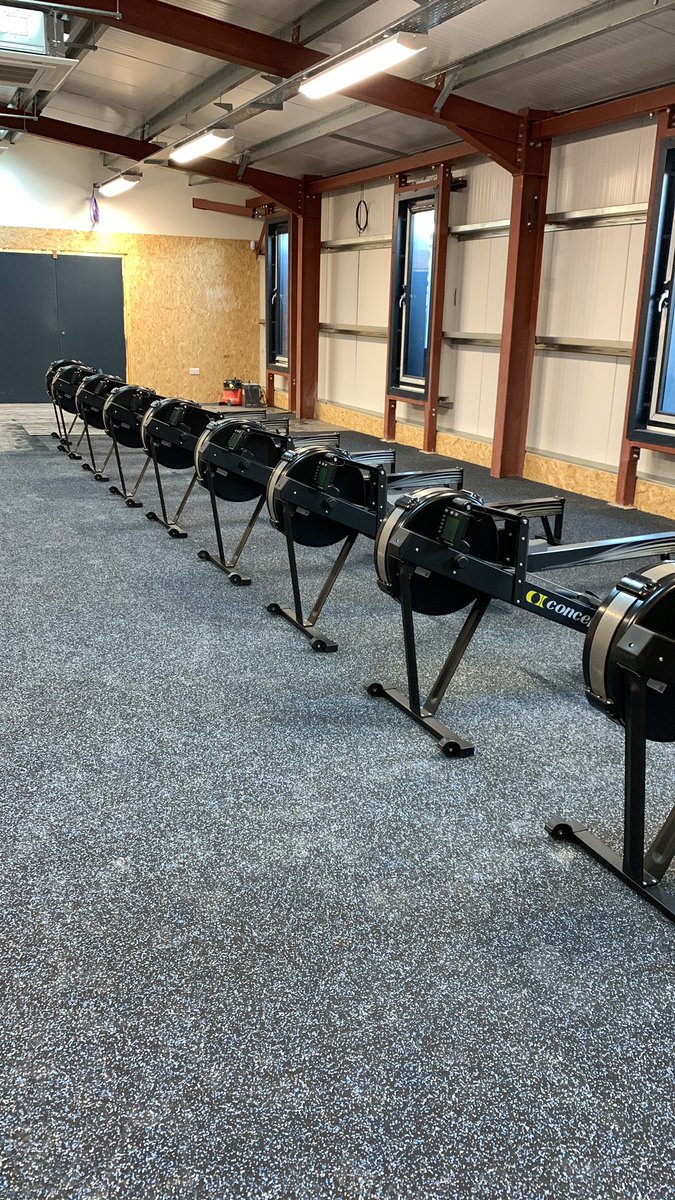 StAndrewBC's tweet image. A place to do ergs together - imagine!