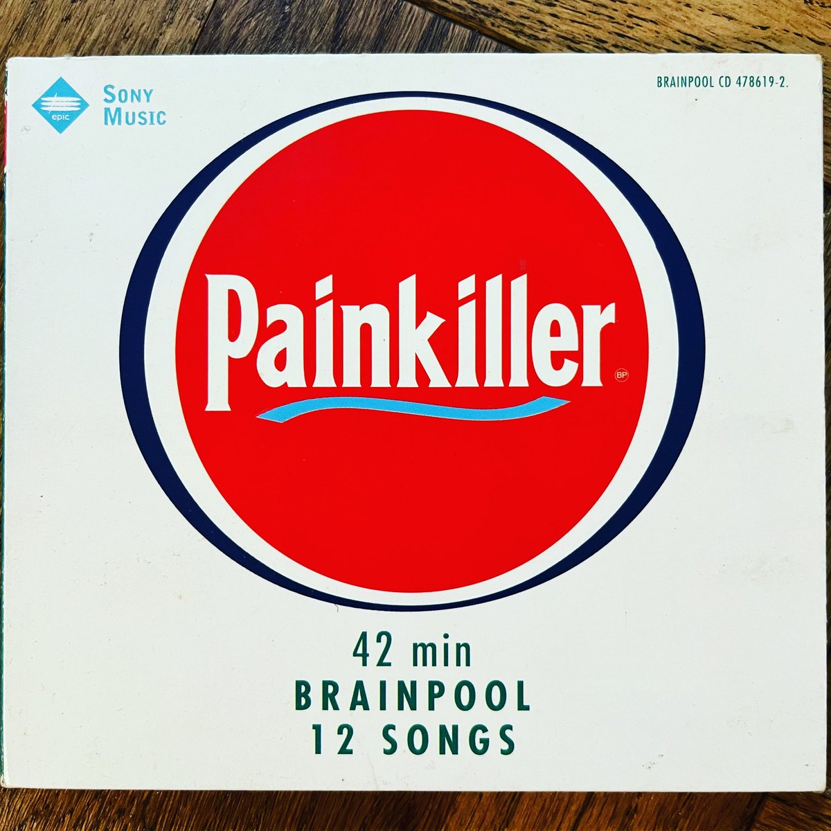 lovenuma's tweet photo. Painkiller/Brainpool
EPIC
478619-2 1995
#Brainpool
#Painkiller
#swedishpop
https://t.co/3P3CEiElWy https://t.co/1Nb1I57NyM