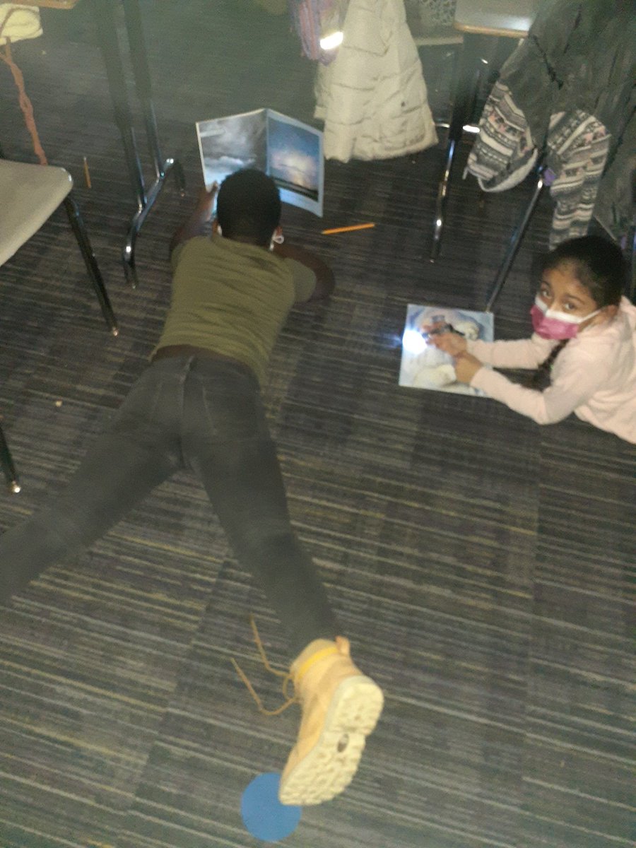 RunSwalls's tweet photo. Cold and snowy Friday calls for a good 📚and 🔦.  #WeAreWayne #growingreaders 

@McClelland_ES 
@marymhendricks https://t.co/i2gCvoTqdF