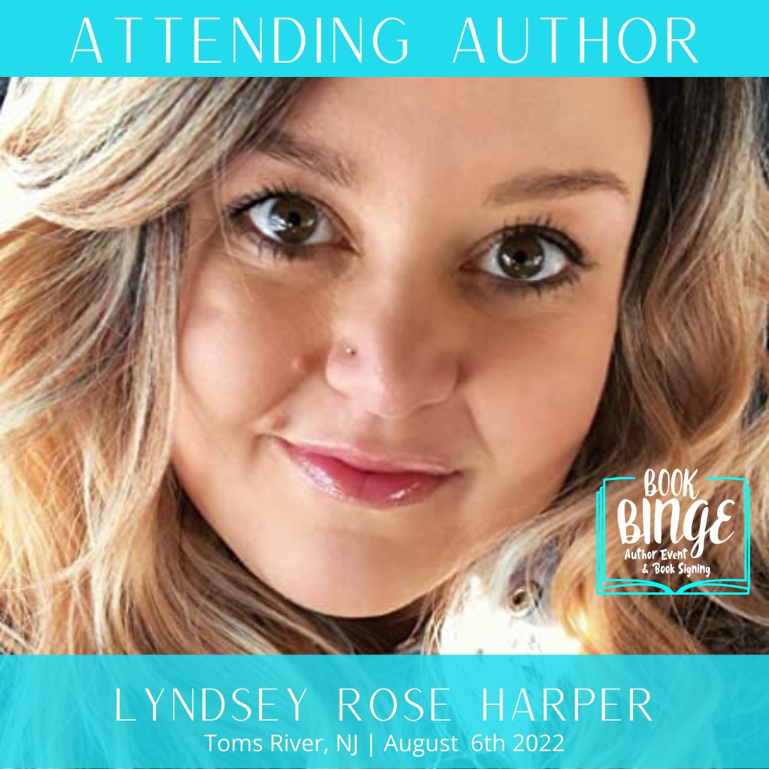 BookBingeEvent's tweet photo. Join USA Today Bestselling Author LYNDSEY ROSE HARPER at the Jersey Shore August 6th!

https://t.co/YDzYwgHay8 https://t.co/4FAdjvYDo3