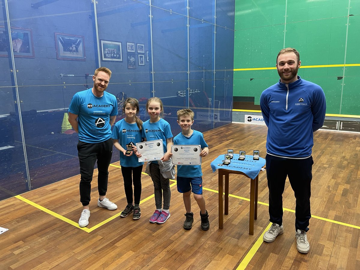 Todays Grand Prix <a href="/AbbeydaleSquash/">Abbeydale Squash</a> - Part 1. Well done to everyone that took part 👍. Another really fun and competitive tournament and very rewarding to see everyones enthusiasm and improvements