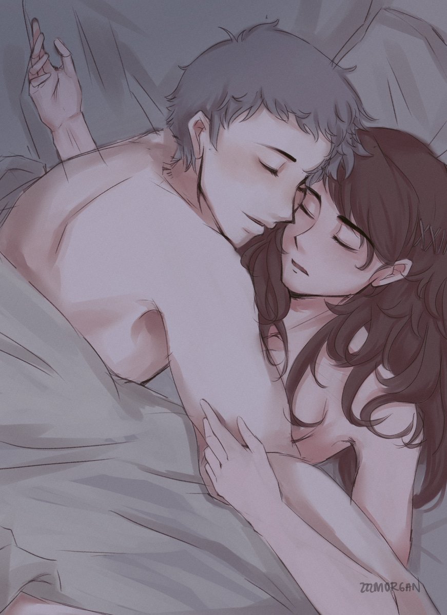 sentimorgan's tweet photo. "Right where you should be." ✨ #akiham ✨ (i am back. i will probably disappear again) https://t.co/cj9RhlJgiu