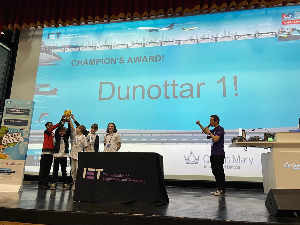 QMEECS's tweet image. And the winners are....Dunottar 1 🤖🏆

Congratulations to the winners and to all of our competitors.

It was fantastic to see all of your hard work and you should be very proud!

@FLLUK #firstlegoleague