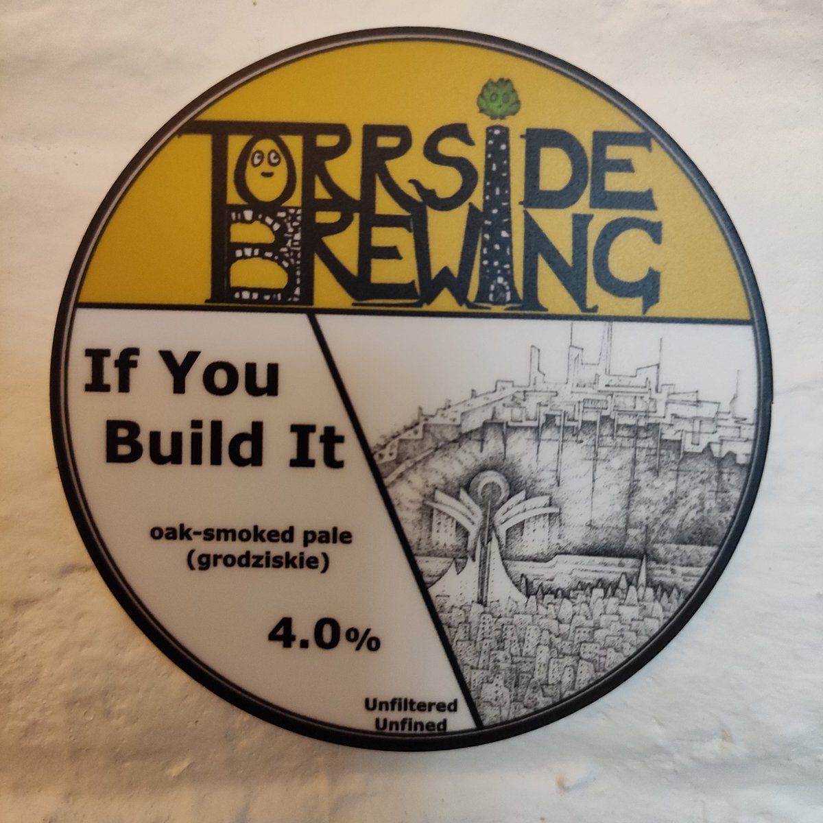 Brew Club (@brewclubuk) on Twitter photo Grodziskie is a low-gravity, highly-carbonated, light-bodied ale combining an oak-smoked flavour with clean hop bitterness.
We can't get enough of it, Louis recently brewed his own version, and now we have <a href="/Torrside/">Torrside Brewing</a>'s If You Build It on tap. Come and see what the fuss is about. Grodziskie is a low-gravity, highly-carbonated, light-bodied ale combining an oak-smoked flavour with clean hop bitterness.
We can't get enough of it, Louis recently brewed his own version, and now we have <a href="/Torrside/">Torrside Brewing</a>'s If You Build It on tap. Come and see what the fuss is about.