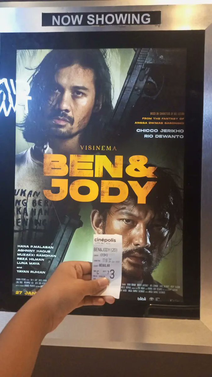 Renner14Danans's tweet image. Ben &amp;amp; Jody merupakan film action full packed yang bagus dan sangat seru untuk dinikmati , awal genre yang masuk akal , akting para pemain yang bagus , movement canera nya bagus , dan jg action yang sekelas Hollywood! Film Ben &amp;amp; Jody adalah film action yang sangat menyenangkan