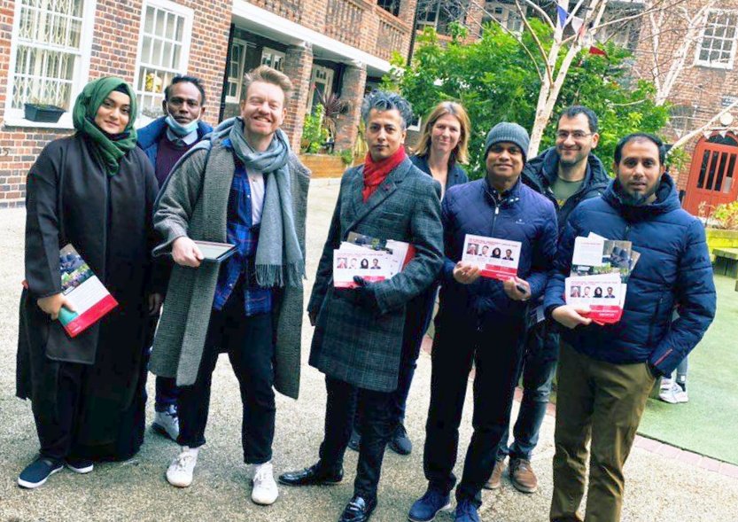 Great campaign and good response @ #BethnalGreenWest for #Labour - thank you all! #LabourDoorstep #VoteLabour #LocalElections2022 <a href="/MayorJohnBiggs/">Mayor John Biggs</a> @Kevin_J_Brady <a href="/SufiaAlam1/">Sufia Alam</a> <a href="/TH_Labour/">Tower Hamlets Labour Group</a> @StPeters_Labour ⚘