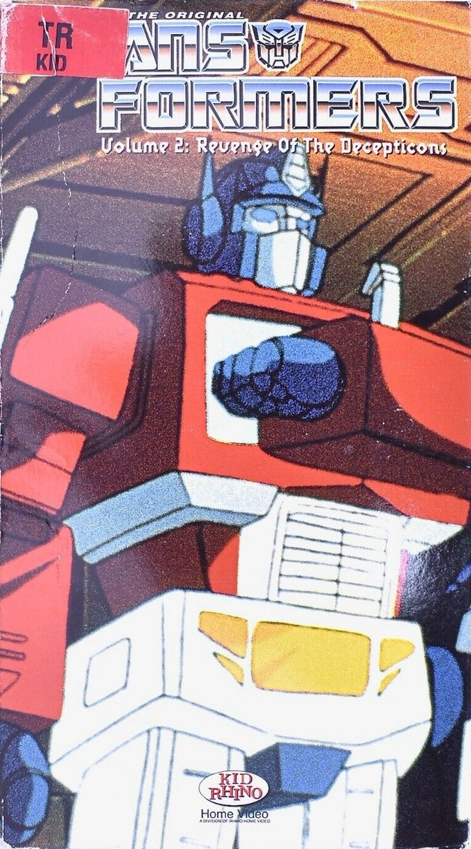 rhino_archive's tweet photo. The Original Transformers — Volume 2: Revenge of the Decepticons/1999/Rhino Home Video/Kid Rhino/Sunbow Television

Requested by @itsPurplecolorz https://t.co/VcPY1Bbtg4