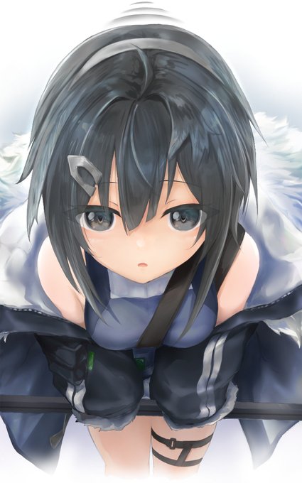 #アークナイツ
(めっちゃ見られてる…) 