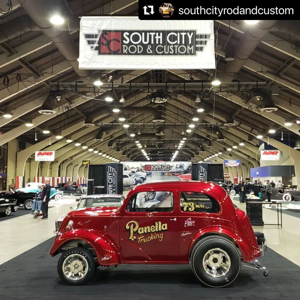 PanellaRacing's tweet photo. “The Boss”  at the Grand National Roadster 

#panellaracing #gnrs2022 #anglia https://t.co/v88S3TpP55
