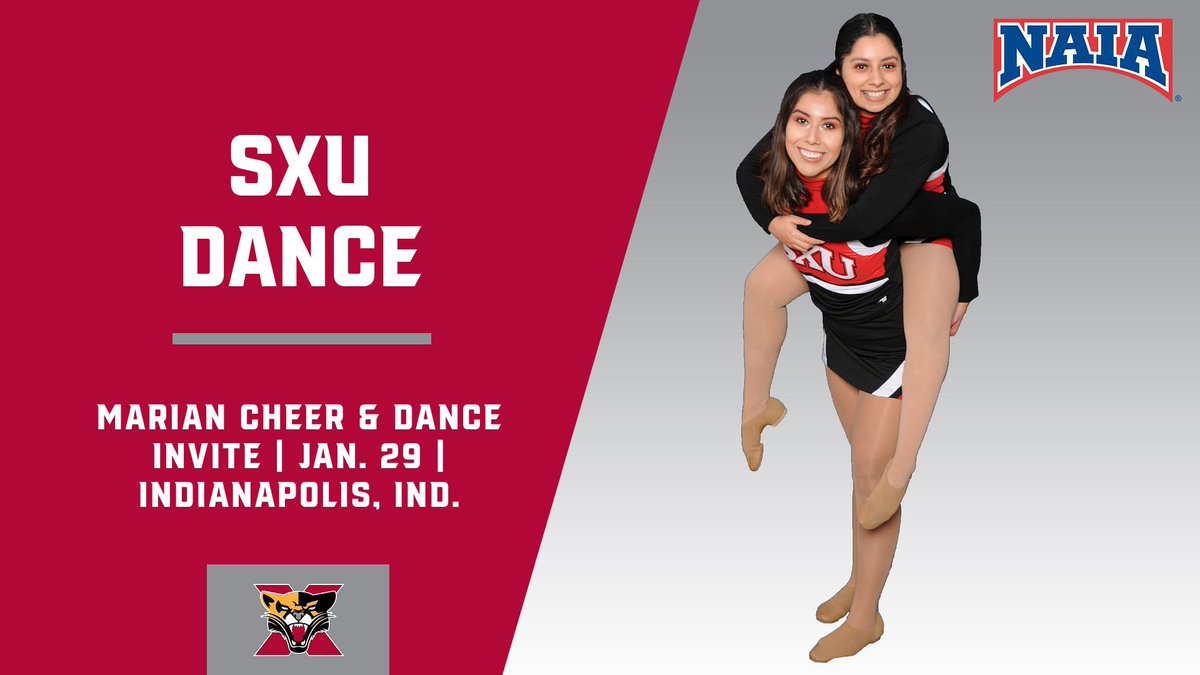 .<a href="/SXUdanceteam/">SXU Paw Prints Dance Team</a> competes in their first competition tonight at the Marian Invite in Indianapolis, Ind. at 5:45 pm central! #GoCougs🐾 #WeAreSXU

🖥: youtube.com/user/MarianUAt…