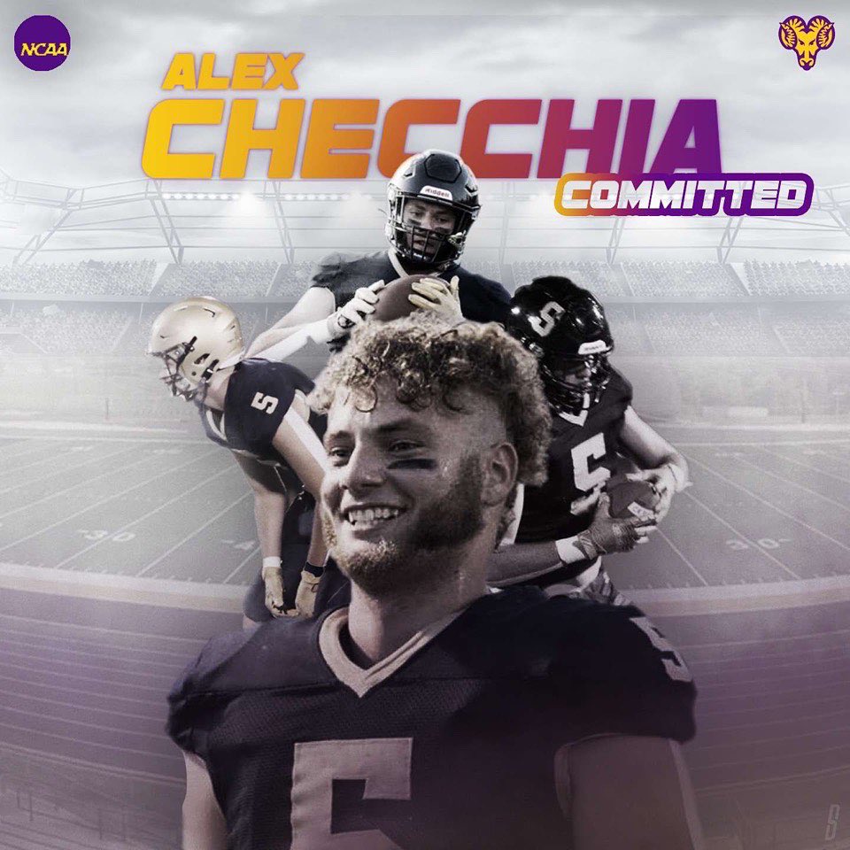 AlexChech5's tweet photo. 1 of 1!!! #committed @WCUGoldenRamsFB https://t.co/bmpUgpotAE