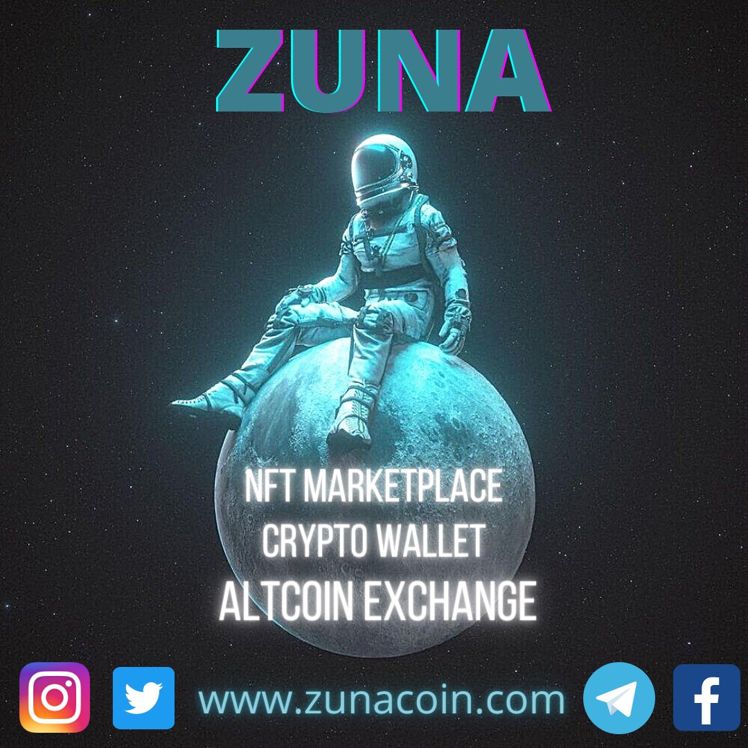 Merqvry's tweet photo. @kucoincom @zunacoin @kucoincom 

#zuna 

-1969 Exclusive NFTs 
-NFT Marketplace 
-Crypto Wallet
-Altcoin Exchange https://t.co/nIFkdDz2JX