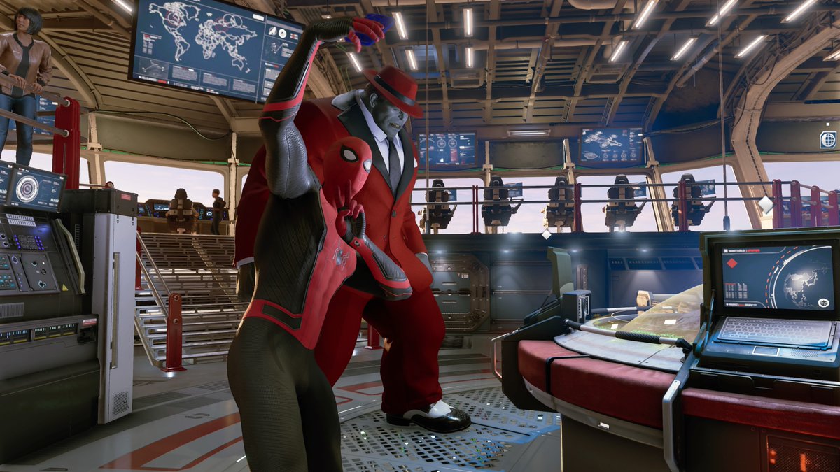 TrippyDomo_'s tweet photo. #PS5Share, #MarvelsAvengers flick pose https://t.co/s6xthI81eQ