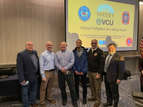 Firefighter Cancer Support Network Official Page (@fcsnnational) on Twitter photo This week <a href="/VCUMassey/">VCU Massey Comprehensive Cancer Center</a> and FCS-VA discussed our recent partnership to conduct a study on VA firefighters at the <a href="/TheVaPFF/">Virginia Professional Fire Fighters</a> Legislative Conference. We want to learn more about the cancer problem in VA and how we can reduce the number of VA FF’s getting cancer.
<a href="/vfca/">VFCA</a> <a href="/VaFirePrograms/">Virginia Department of Fire Programs</a> This week <a href="/VCUMassey/">VCU Massey Comprehensive Cancer Center</a> and FCS-VA discussed our recent partnership to conduct a study on VA firefighters at the <a href="/TheVaPFF/">Virginia Professional Fire Fighters</a> Legislative Conference. We want to learn more about the cancer problem in VA and how we can reduce the number of VA FF’s getting cancer.
<a href="/vfca/">VFCA</a> <a href="/VaFirePrograms/">Virginia Department of Fire Programs</a>