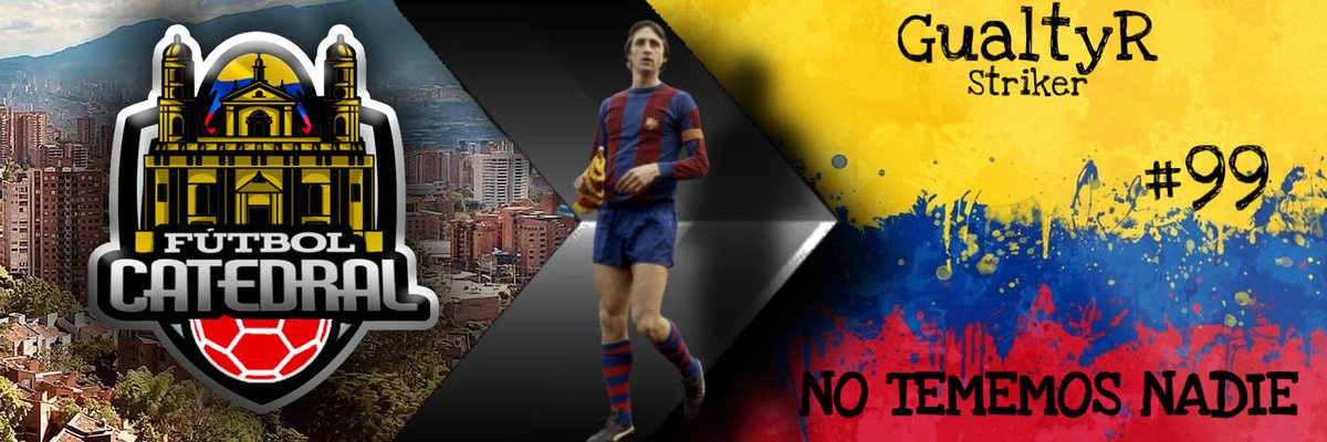 FutbolCatedral's tweet photo. 📰 CALCIO MERCATO 📰

🇨🇴 Bienvenido a Colombia 🇨🇴

➖ @TheDravennn 🧙‍♂️

➖ @VsZKaka22 💥

#NoTememosNadie🇨🇴 https://t.co/Sfu7I6tWtQ