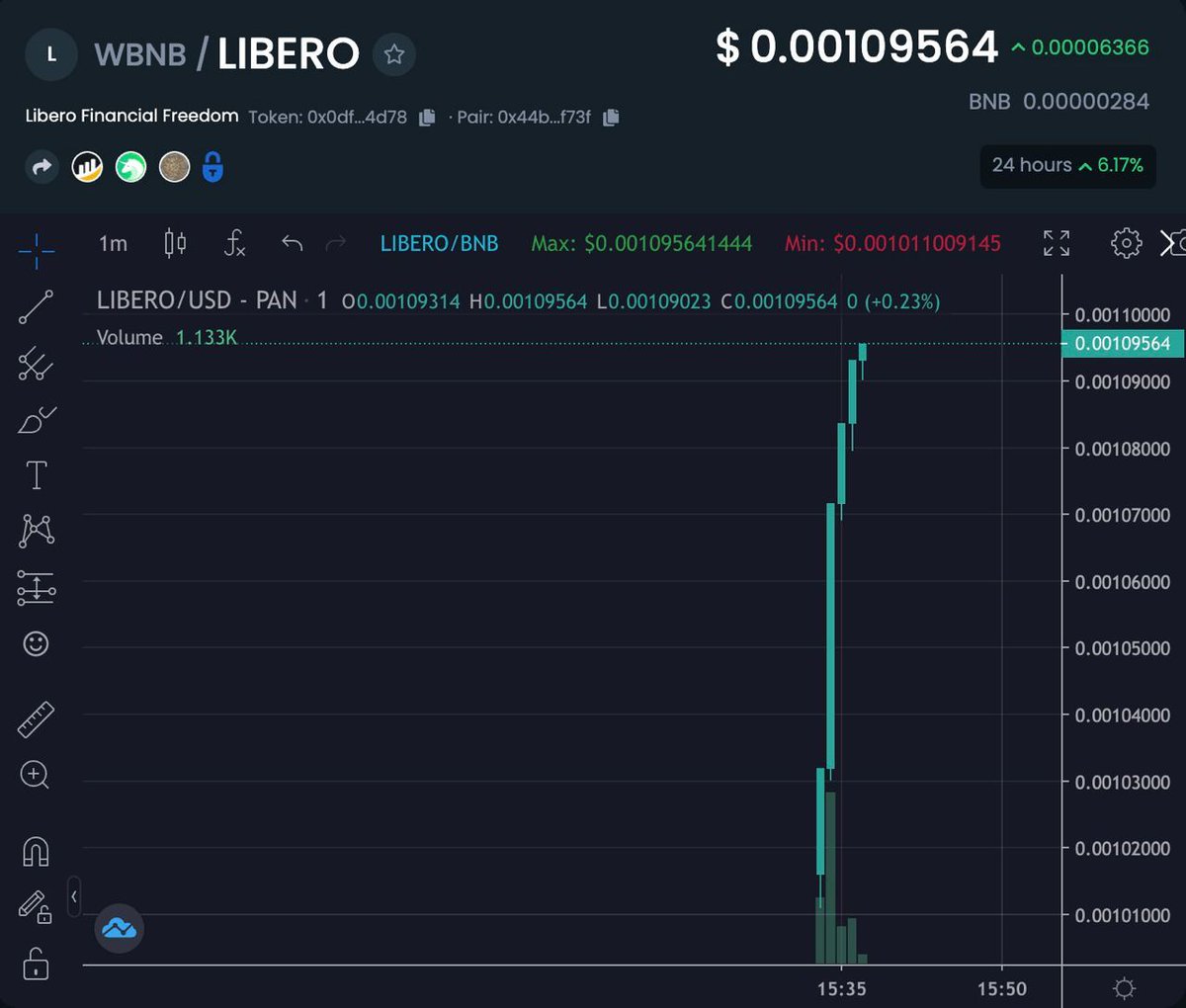 KeyOfLife - Multichain Store Of Value KOL (@keyoflife_fi) on Twitter photo LIBERO GOOOO!
πCLAIM YOUR LIBERO HERE thoreum.capital/ito/libero
How to buy LIBERO?
+Dextool (πΈ Slippage Buy 13% - Sell 20%)
π dextools.io/app/bsc/pair-eβ¦
+Thoreum Exchange: (auto slippage)
π thoreum.capital/exchange/?outpβ¦
+Pancakeswap
π pancakeswap.finance/swap?outputCurβ¦
#titano #launch LIBERO GOOOO!
πCLAIM YOUR LIBERO HERE thoreum.capital/ito/libero
How to buy LIBERO?
+Dextool (πΈ Slippage Buy 13% - Sell 20%)
π dextools.io/app/bsc/pair-eβ¦
+Thoreum Exchange: (auto slippage)
π thoreum.capital/exchange/?outpβ¦
+Pancakeswap
π pancakeswap.finance/swap?outputCurβ¦
#titano #launch
