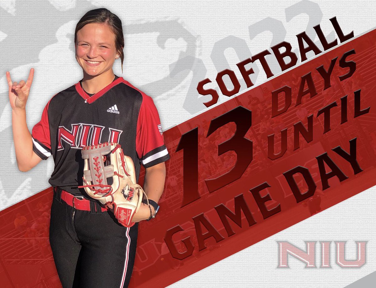 NIUSoftball's tweet photo. 1️⃣3️⃣ days and counting!! #YeeDoggie 🦴 https://t.co/FWicyCkRQE