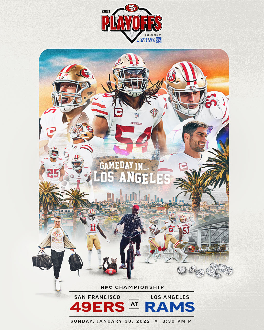 San Francisco 49ers on X: '49ers vs Rams: The Trilogy #BEATLA #FTTB   / X