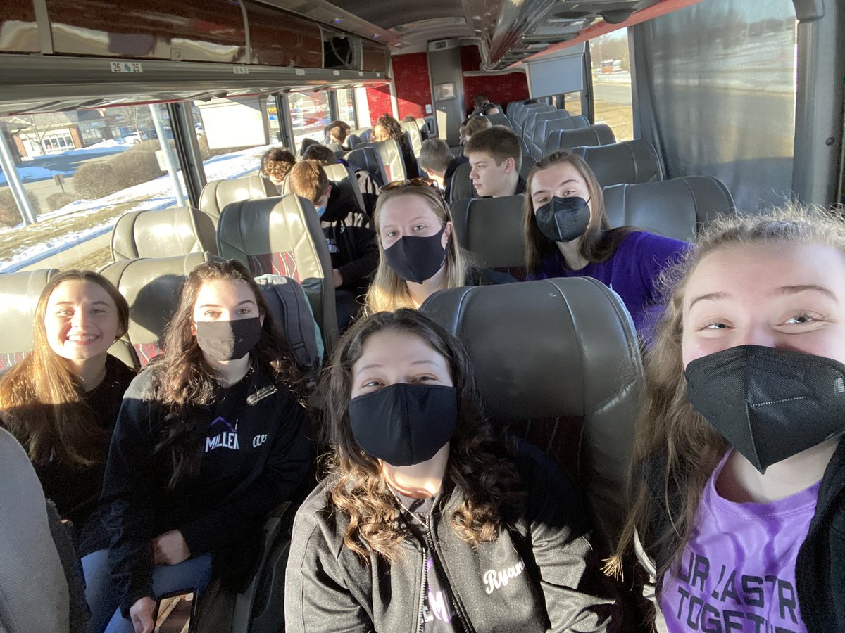 WHSMillennium's tweet photo. And we are officially on our way to #PrairiePremiere! We can’t wait to perform and see lots of amazing groups! Watch Spirit at 2:40 and Millennium at 3:35! https://t.co/CecNNt7Xf7