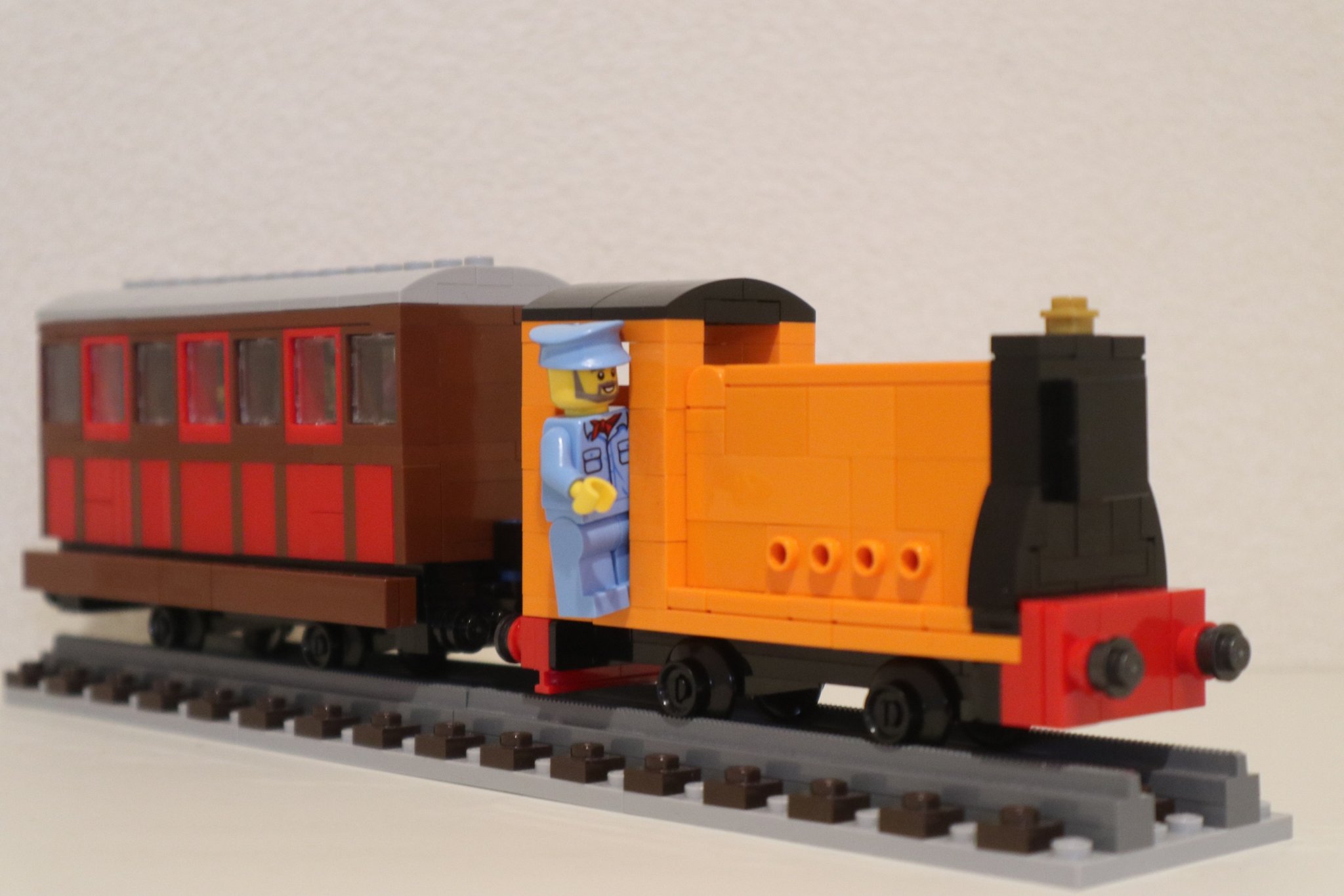Dahiro レゴで きかんしゃトーマス に登場するこうざん鉄道のディーゼル機関車 ラスティ を作りました ナローゲージの2台目の作品です レゴ Lego Legotrain T Co Sddct0dyd0 Twitter