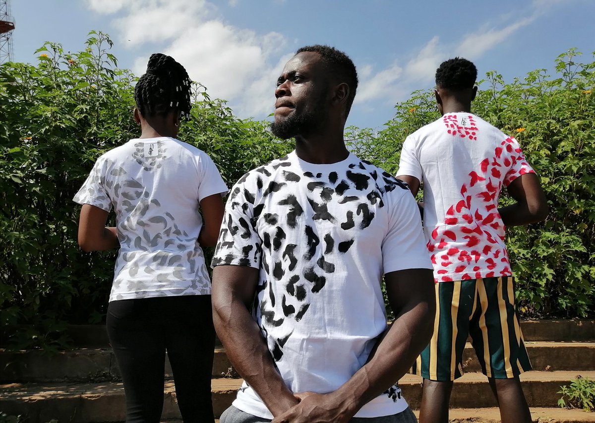 illusionskid's tweet photo. I hope to ride on #MadeinKenyaChallenge tide by @DavidNdii My brand name is StainCouture, I customize Tshirts and shirts (hoodies, sweats, vests et al coming soon). Kindly RT someone on your TL might be a potential client. I hope you to dress 100 people by end of February🤞 https://t.co/tk1DiwBxpa