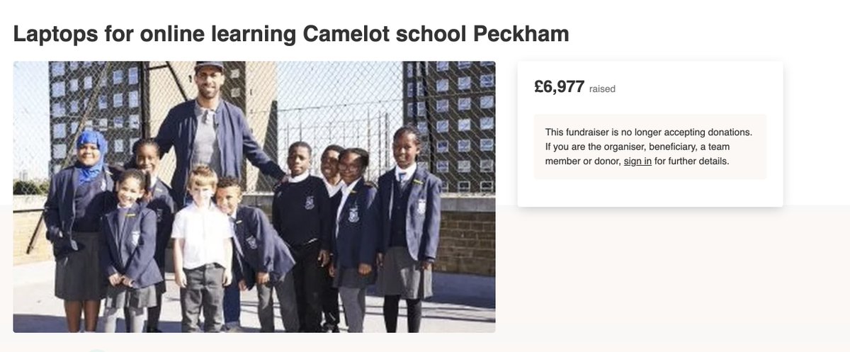 TicTacT033's tweet photo. I was just going through my memories and realised that its officially been a year since I started the #enddigitalexclusion crowdfunding campaign. Raised £20k and every child in my former school + neighbouring Peckham schools now have a permanent laptop alhamduallah https://t.co/gBkcRaADYn