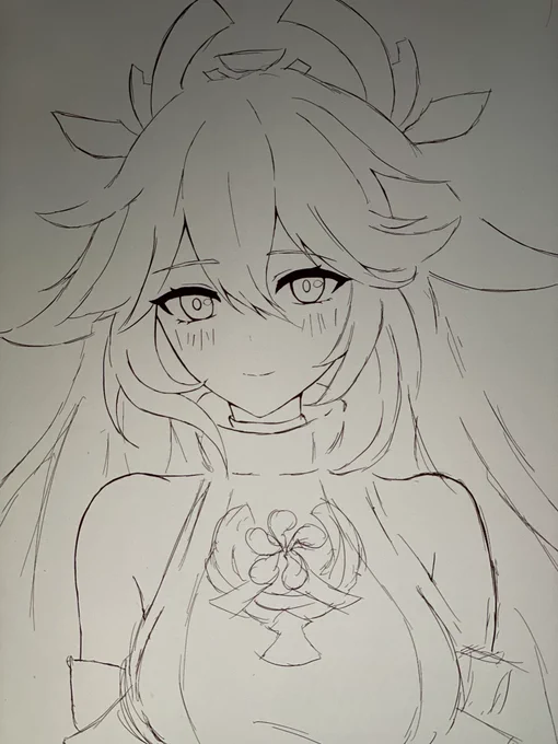 八重ちゃん描いてる!
実装が待ち遠しい☺️ 