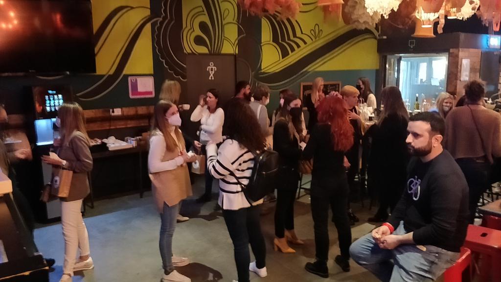 No podría ser un evento de Grow&amp;WoW sin un poco de networking #barcelonawow2022