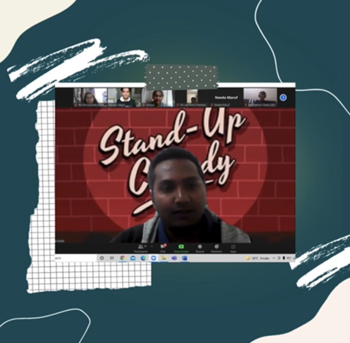 RotaractClubUPG's tweet photo. The Laughter lab, a club service initiative was organized on the 21st of January 😎

The Event was entertaining and the audience loved their time with the comics
We would like to thank our comics, Ishaan Doshi and Aaryan Lahori for entertaining our participants 👥

#rotarians https://t.co/TejgmLNRdi