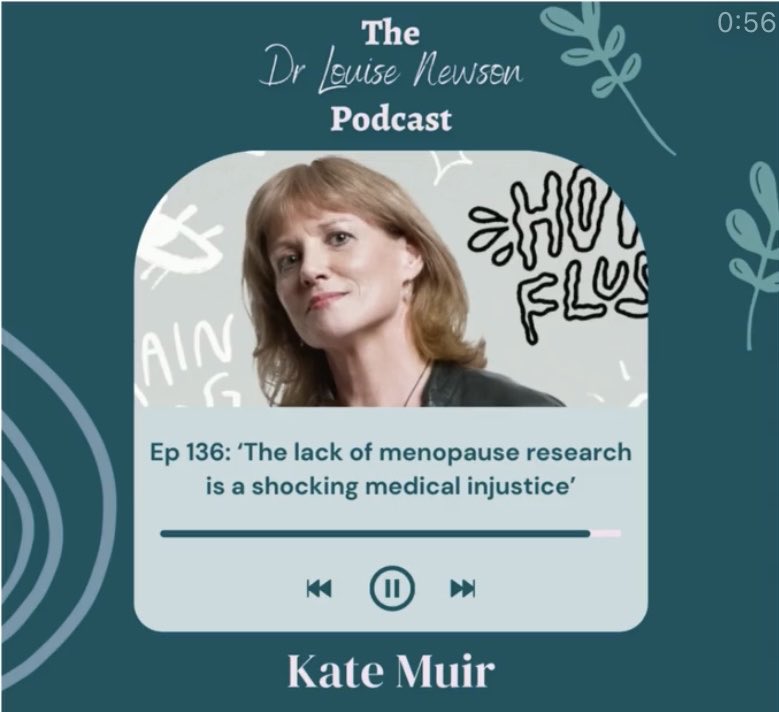 Podcast with <a href="/drlouisenewson/">Dr Louise Newson</a> on medical sexism in menopause and my book Everything You Need to Know About the Menopause podcasts.apple.com/gb/podcast/the…