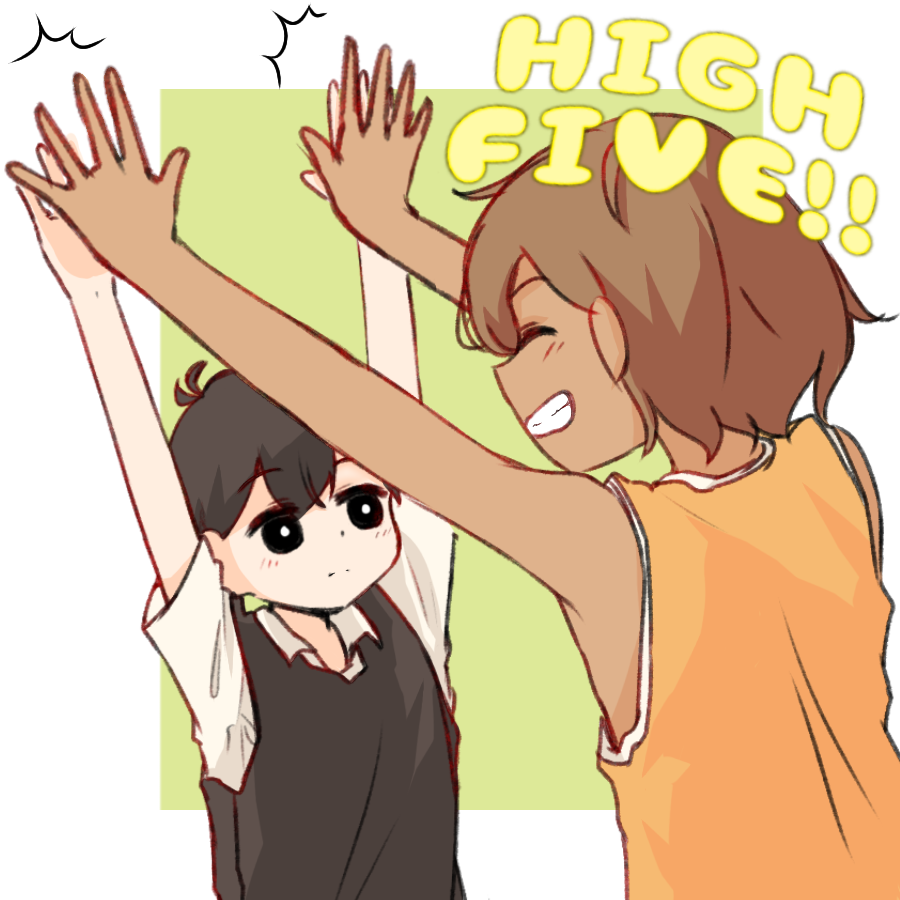 High five! #omorifanart.