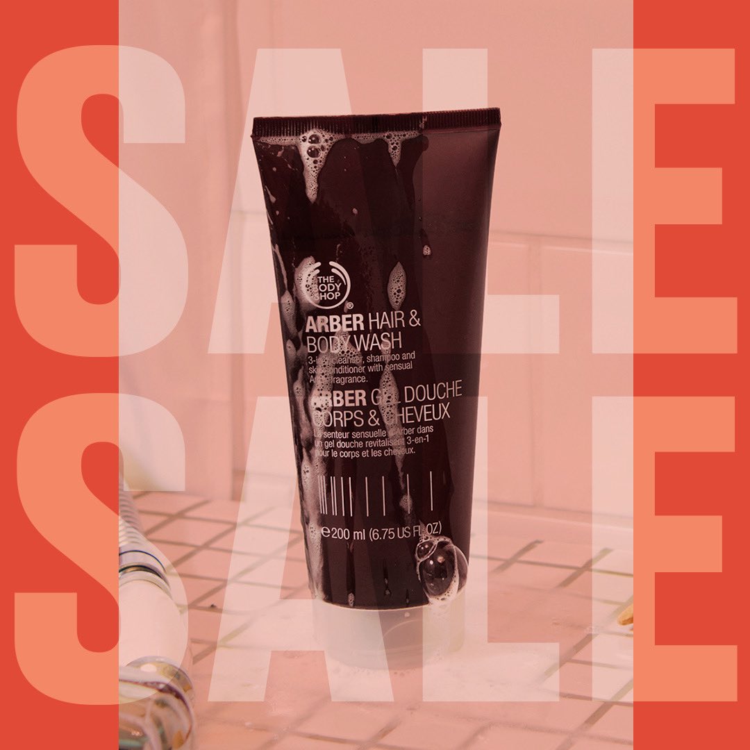 TheBodyShopIND's tweet photo. The Arber Hair & Body Wash leaves your skin feeling fresh, clean and gently scented.
Get 30% off on any four products in our #GetSetSale! Visit https://t.co/wjgkjYFebI, order by calling +91-7042004412 or WhatsApp on +91-8826100843 for home delivery.
#TBSInd #Sale #Discount #Offer https://t.co/cFBv8VBxC2