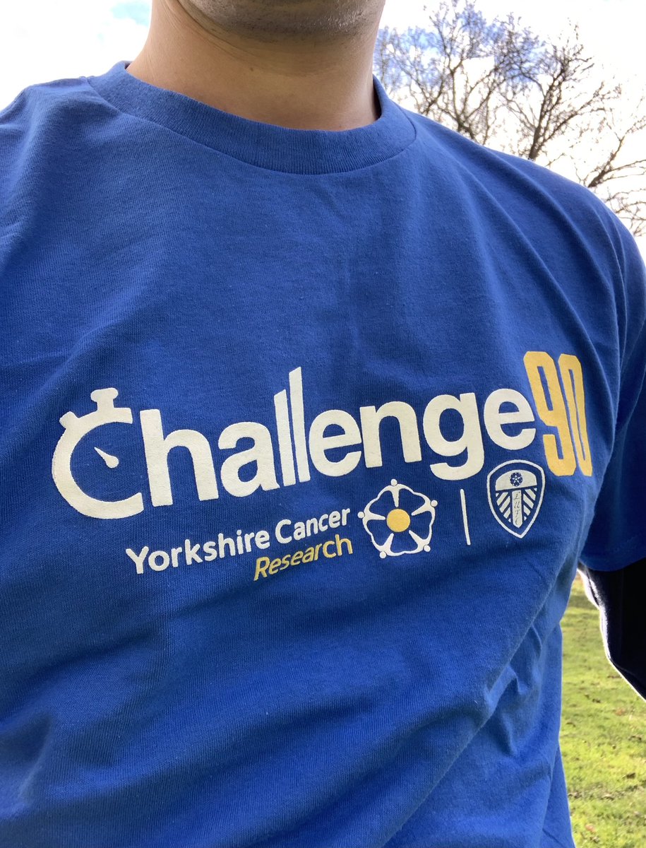 LUFCDATA's tweet photo. A Saturday run getting involved in #challenge90 with @LUFC charity partner @yorkshirecancer encouraging fans to take part in 90 mins of exercise per week which can help prevent 13 different types of cancer.🏃‍♂️

Come and join in here - https://t.co/6tBwfkjQoa

#MarchingonCancer https://t.co/DIwOljIsxy
