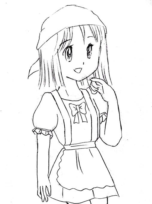 おやすみリッカちゃん #DQ9 #ドラクエ9 #リッカ #イラスト #絵柄が好みって人にフォローされたい 