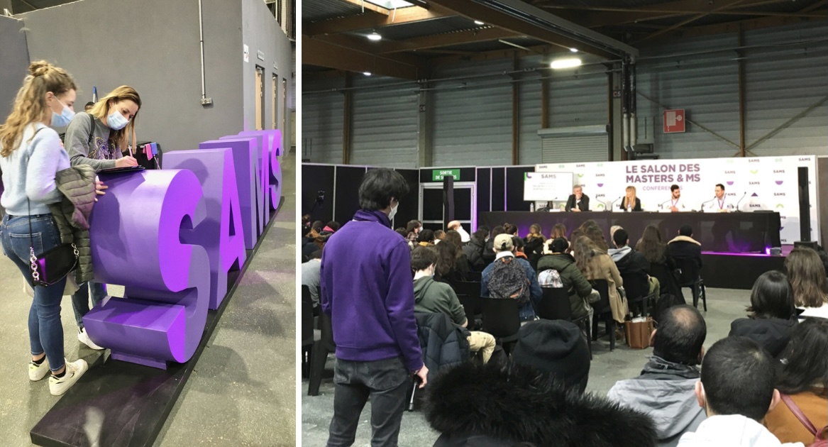 📚 Quelles études après un Bac+3/4 ?
👉 Pour répondre à ces questions, le Groupe « Le Monde » vous donne rendez-vous aujourd'hui au #SalonSAMS, le Salon des Masters &amp; Mastères Spécialisés, au Paris Event Center (Paris 19e)
📲 sams.groupelemonde.fr