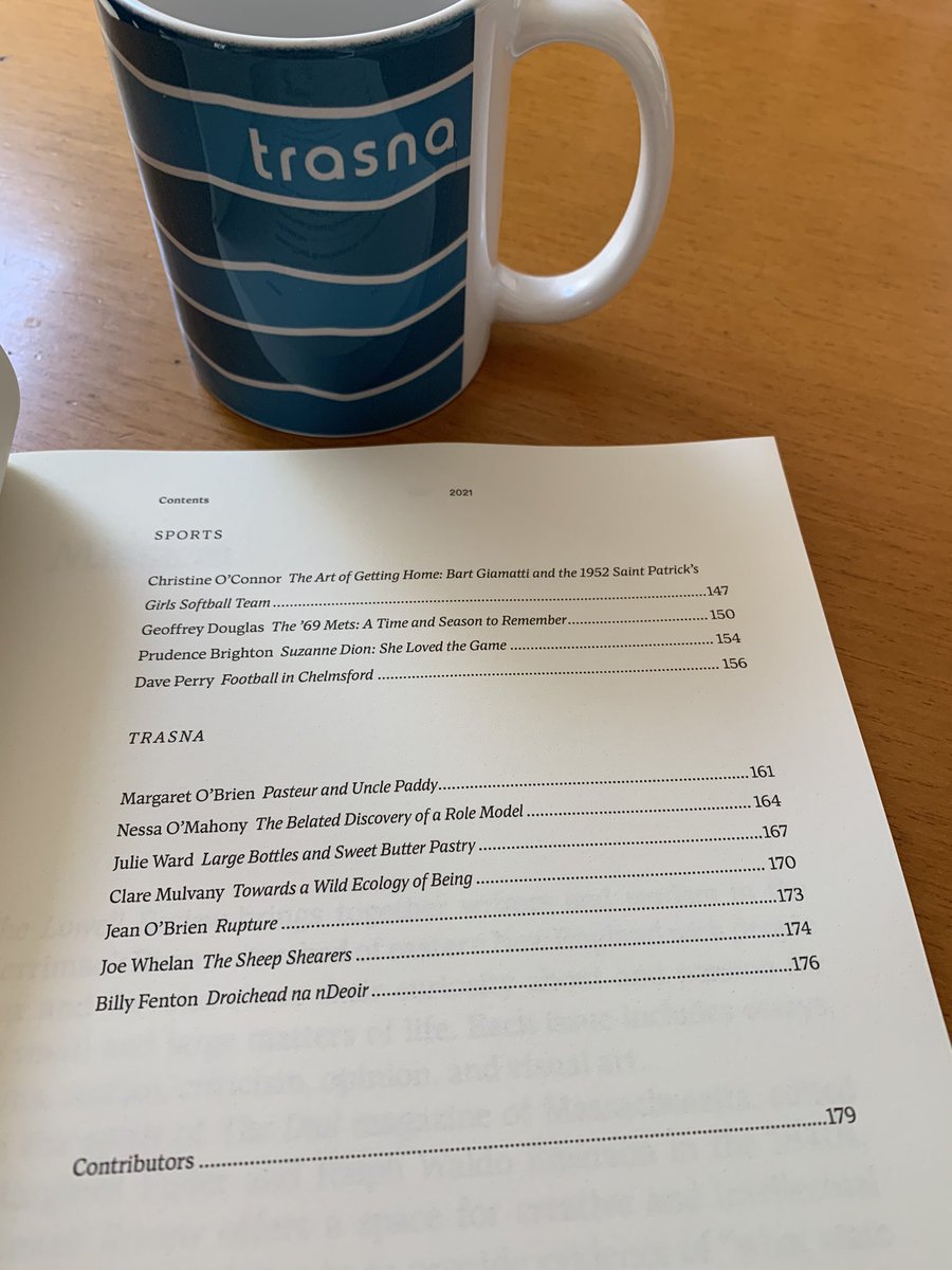 Trasna_'s tweet photo. Lovely #bookpost today - my copy of The Lowell Review arrived (w a @Trasna_ mug!). Lovely to be in the company of @Nessao @JulieWard_ #ClareMulvany #JeanOBrien #JoeWhelan @BillyFenton7 @ChrisOConchobar & many others. A wonderful lit mag from Lowell, MA https://t.co/P5MMEdBCtf
