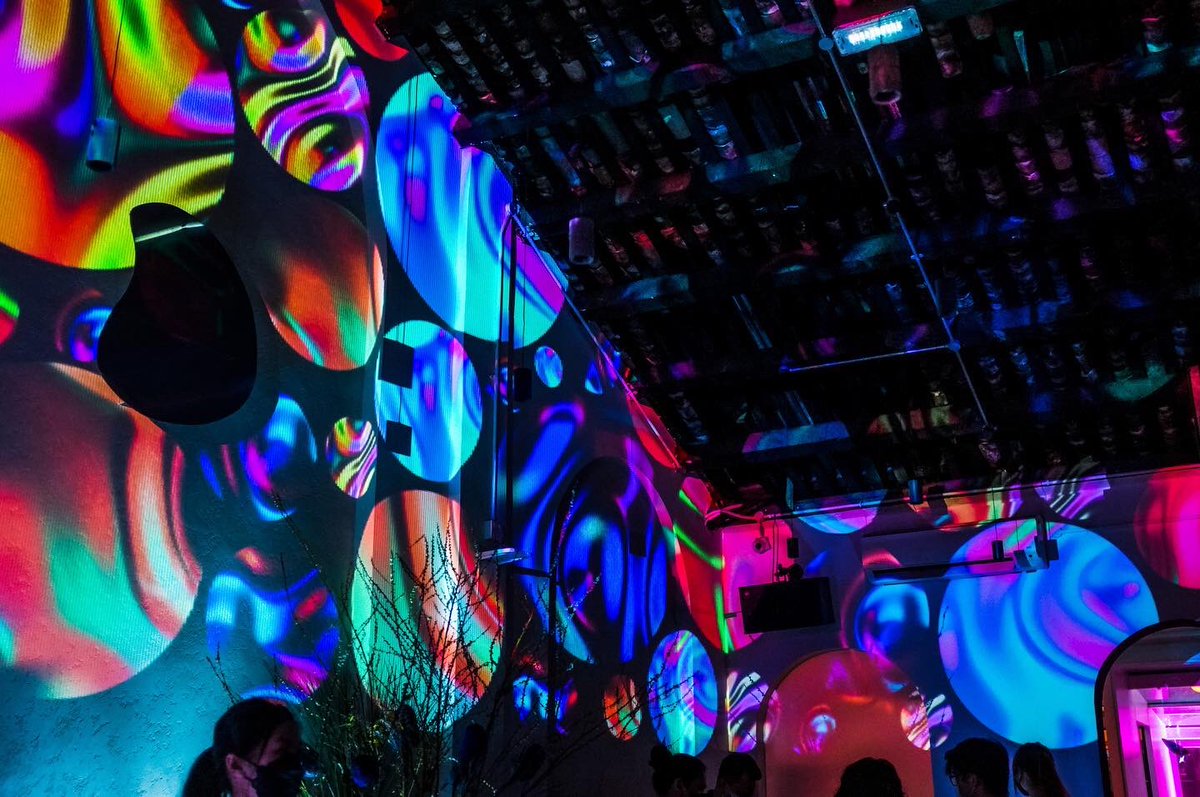 belalanghopper's tweet photo. Done with another @beyond.my installation.
An immersive projection on walls and roof with vibrant visuals that Iโve created for BEYOND Malaysia.
#beyondmy #beyondsenses #projectionmapping #visualart #lightsinstallation #BeyondMY #BeyondSenses #BeyondSessionsKL https://t.co/V109c4MVbJ