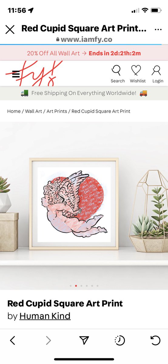 quinkstick's tweet photo. Oh shit it’s Valentine’s Day soon…. Maybe my illustration of this little dude with incredible hair will be just the thing? Framed and unframed xxx #ValentinesDay #valentinegifts #valentine #cupid #loveisland #print #wallart #illustration https://t.co/WXEG36uKHT