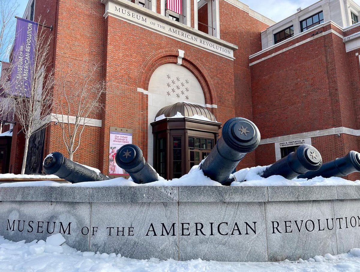 AmRevMuseum's tweet photo. Due to inclement weather, the Museum is closed today, Jan. 29. Stay safe! ❄️ #ClosedinPHL

Plan your next visit: https://t.co/gU86Vf4349 https://t.co/jYaNDHGYll
