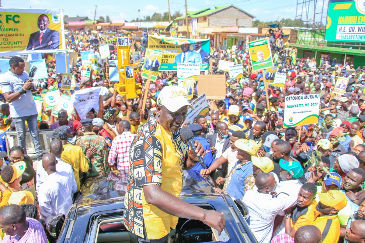 Nothing builds cohesion like a common prosperity; nothing unites like a thriving economy in which farmers, small businesses and marginalized areas are all included. This is what we are working for, this is what this moment is about. Uchumi Kwanza.