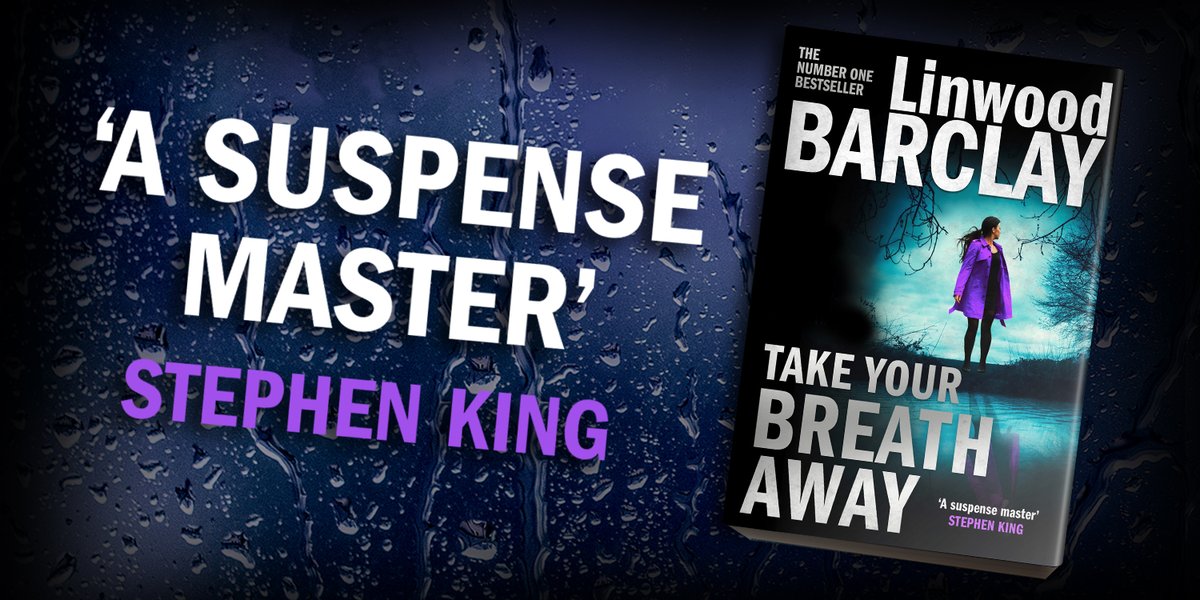 HarperCollinsUK's tweet photo. 'A suspense master' @StephenKing
Don't miss this breathtaking new crime thriller from the international bestselling author of Sunday Times bestsellers #ElevatorPitch and #FindYouFirst!
#TakeYourBreathAway is coming Feb 3rd. Available to pre-order from https://t.co/mXmlvvmbdA https://t.co/vM04FcxToH