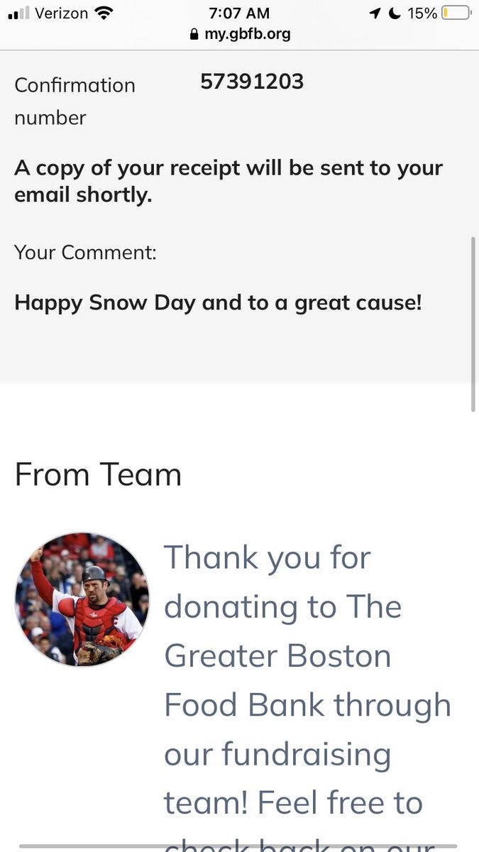 WholeyTweets's tweet photo. @CatherinVaritek @Varitek_33 @Gr8BosFoodBank Donated! https://t.co/S9yebmLiFi