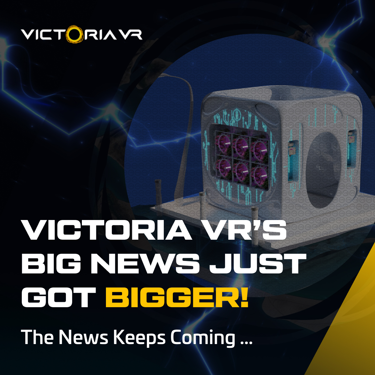 VictoriaVR's tweet photo. The news we have announced already in 2022 is far from the only news we have coming!💯

➡️Find out more in our latest Medium article: https://t.co/IgpVYhHPjW

#VictoriaVR $VR #VR #Metaverse #Crypto #NFT https://t.co/t8ev8ZViKJ