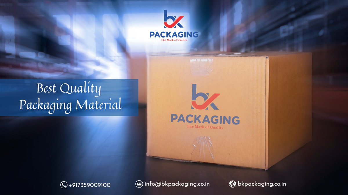 packaging_b's tweet image. Get High quality Packaging for your products.
Give us Call on +91-7359009100.
Visit bkpackaging.co.in for more Details.
Mail us on: info@bkpackaging.co.in
.
.
.
#CorrugatedBox #highqualitypackaging #PackingBox #ProductPackaging #customizedbox #customizedpacking