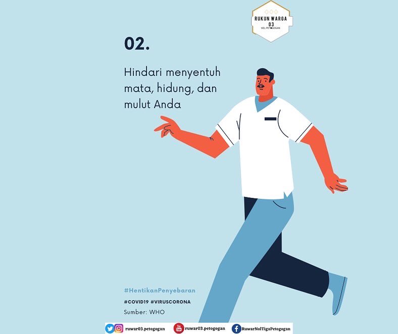 ruwar03's tweet photo. Assalamuaikum wr,wb..
Selamat Malam Sobat 03😎
Pandemi belum berakhir, Covid19 masih ada di sekitar kita loh Sobat. Maka dari itu Yuk kita sama-sama jaga diri kita dan keluarga kita dari virus Covid19 dengan 5M yaitu dengan cara :
1. Memakai Masker😷
2. Mencuci Tangan💦 https://t.co/VX8qNjI9V3